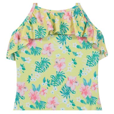 NIÑA TRAJE DE BAÑO ESTAMPADO H2O WEAR UV+30 AMARILLO - 3