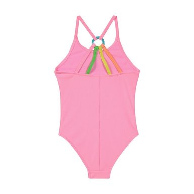 TRAJE DE BAÑO NIÑA H2O WEAR ROSADO TEXTURA UV+30 - 2