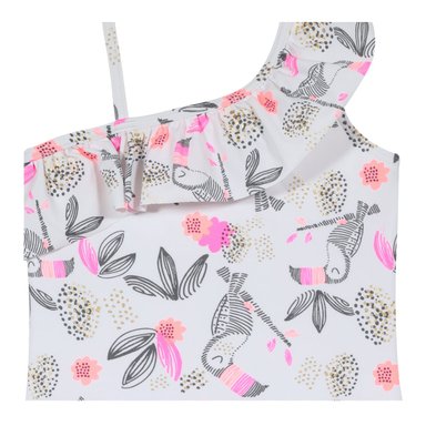 TRAJE DE BAÑO NIÑA ENTERO UV30+ H2O WEAR BLANCO - 3