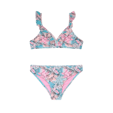 TRAJE DE BAÑO TEENS NIÑA BIKINI UV30+ H2O WEAR CORAL - 1