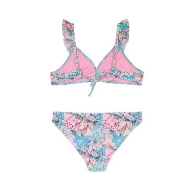 TRAJE DE BAÑO TEENS NIÑA BIKINI UV30+ H2O WEAR CORAL - 2
