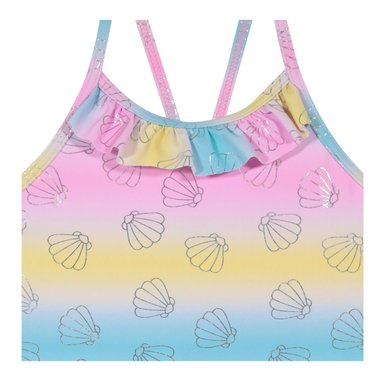 TRAJE DE BAÑO NIÑA H2O WEAR TURQUESA ENTERO CRUZADO ENTERO UV30+ - 3