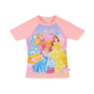 POLERA NIÑA MANGA CORTA UV 50+ DISNEY PRINCESAS CORAL - 1