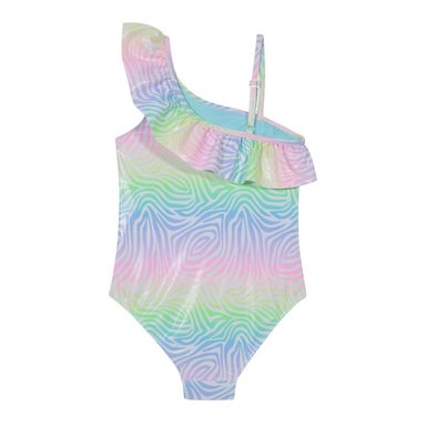 TRAJE DE BAÑO NIÑA H2O WEAR BLANCO ENTERO UV30+ UN HOMBRO PARA - 2
