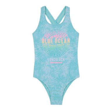 TRAJE DE BAÑO NIÑA H2O WEAR TURQUESA ENTERO UV30+ - 1
