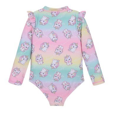 TRAJE DE BAÑO BEBE NIÑA H2O WEAR MANGA LARGAUV50+ VUELO - 2