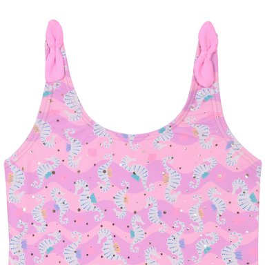 TRAJE DE BAÑO NIÑA TANKINI SUBLIMADO H2O WEAR ROSADO - 4