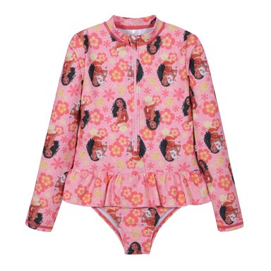 TRAJE DE BAÑO NIÑA ENTERO UV50 M/LARGA PRINCESAS DISNEY - 1