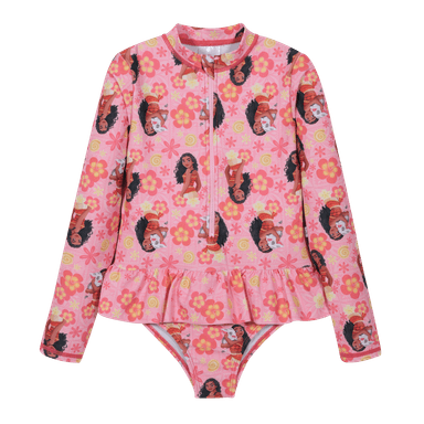 TRAJE DE BAÑO NIÑA ENTERO UV50 M/LARGA PRINCESAS DISNEY - 2
