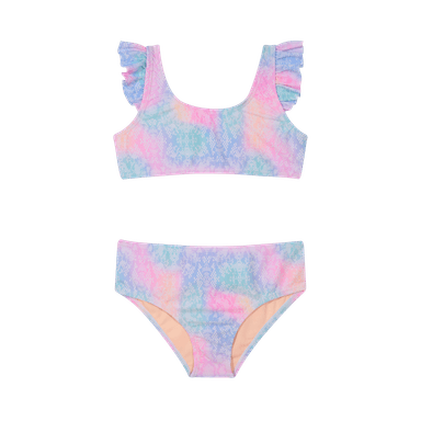 TRAJE DE BAÑO NIÑA BIKINI VUELOS UV50 H2O WEAR MULTICOLOR - 2