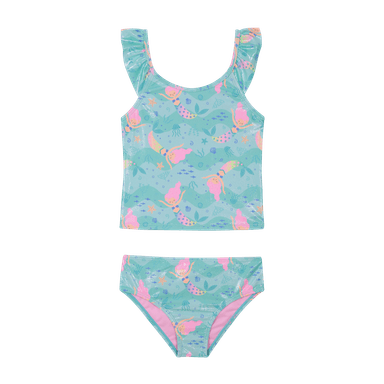 TRAJE DE BAÑO NIÑA TANKINI VUELO UV50 H2O WEAR TURQUESA - 2