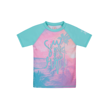 TRAJE DE BAÑO NIÑA POLERA UV50 M/CORTA H2O WEAR CALIPSO - 2