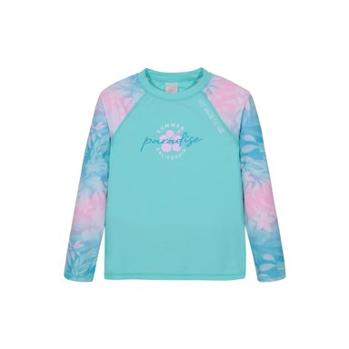 TRAJE DE BAÑO NIÑA POLERA UV50 M/LARGA H2O WEAR CALIPSO - 4