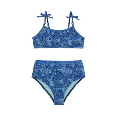 TRAJE DE BAÑO NIÑA TEENS BIKINI UV50 H2O WEAR AZUL - 1