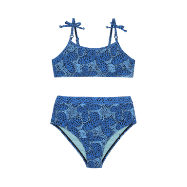 TRAJE DE BAÑO NIÑA TEENS BIKINI UV50 H2O WEAR AZUL - 3