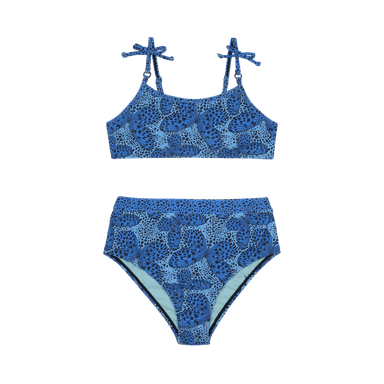 TRAJE DE BAÑO NIÑA TEENS BIKINI UV50 H2O WEAR AZUL - 6