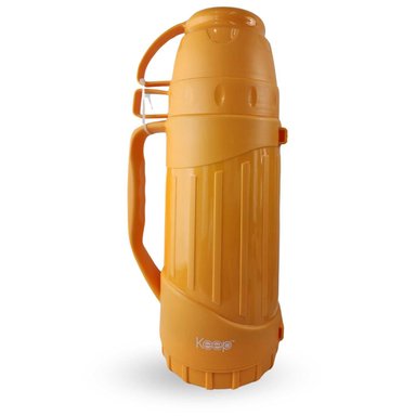 TERMO KEEP 1.8 LITROS OUTDOOR RESISTENTE CAFE TE BEBIDAS NARANJA - 1