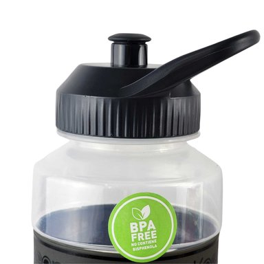 BOTELLA KEEP AGUA BIG BANDS DEPORTISTA OUTDOOR 1L NEGRO - 4