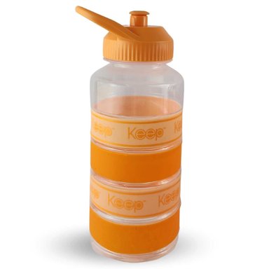 BOTELLA KEEP AGUA BIG BANDS DEPORTISTA OUTDOOR 1L NARANJA - 2