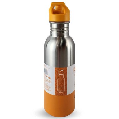 BOTELLA METALICA KEEP 600ML KEEP BEBIDAS DEPORTE NARANJA - 3