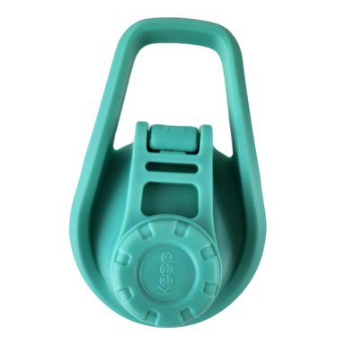 BOTELLA KEEP 470ML VIDRIO PROTECTOR AGUA DEPORTES OUTDOOR TURQUESA - 6
