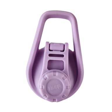 BOTELLA KEEP 470ML VIDRIO PROTECTOR AGUA DEPORTES OUTDOOR LILA - 7