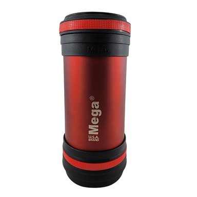 TERMO MEGA MAXX 600ML COMIDAS METALICO ACERO INOXIDABLE EN COLOR ROJO - 2