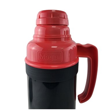 TERMO NEW MEGA 1L PARA LIQUIDOS CALIENTES FRIOS ROSADO - 5