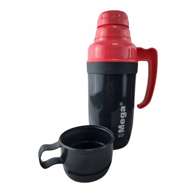 TERMO NEW MEGA 1L PARA LIQUIDOS CALIENTES FRIOS ROSADO - 6