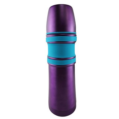 TERMO MEGA SLIM II 1L ACERO INOXIDABLE BEBIDAS CALIENTES FRIAS MORADO - 3