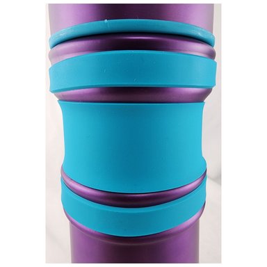 TERMO MEGA SLIM II 1L ACERO INOXIDABLE BEBIDAS CALIENTES FRIAS MORADO - 5