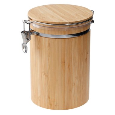 FRASCO RECIPIENTE HERMETICOS SELLADO PARA ALIMENTOS DE BAMBU - 1