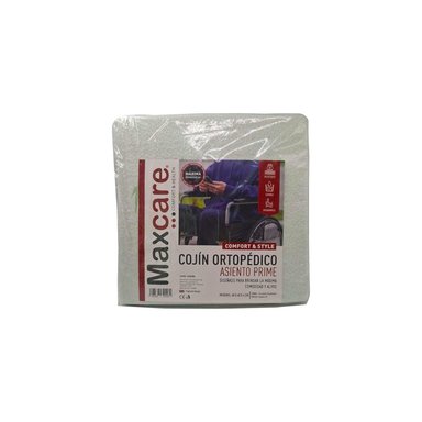 COJÍN MAXCARE COE004 ORTOPÉDICO ASIENTO PRIME 40X40X4 CM BLANCO - 5