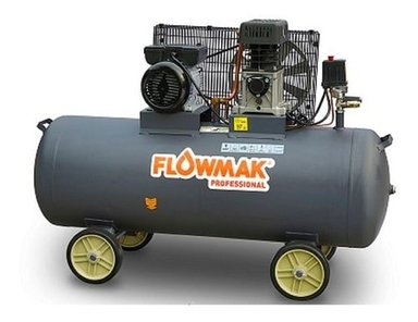 COMPRESOR DE AIRE FLOWMAK 150 LITROS 3HP 220V 8BAR - 1