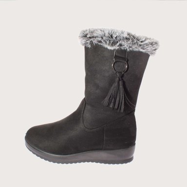 BOTAS MUJER VÍA FRANCA NEGRO CHIPORRO ART. 5S302B177BLACK - 2