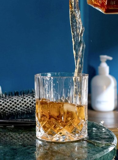 WHISKY JOHNNIE WALKER BOTELLA VIDRIO SWING SCOTCH - 2