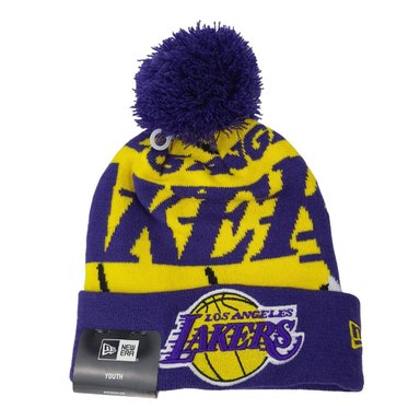 GORRO NEW ERA LOS ANGELES LAKERS SILUETA KNIT BEANIE UNISEX - 2
