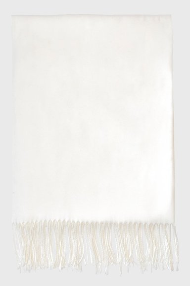 BUFANDA GRUESA BLANCO INVIERNO NICOPOLY - 2