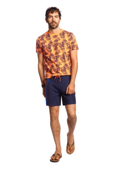 TRAJE DE BAÑO CARGO SHORT BLUE - 3