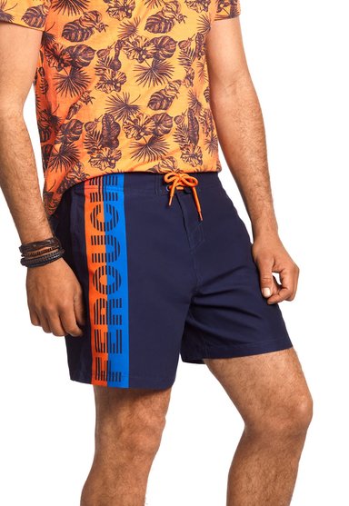 TRAJE DE BAÑO CARGO SHORT BLUE - 5