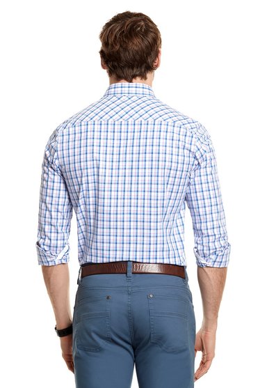 CAMISA CHECKERED SEATTLE PINK - 3