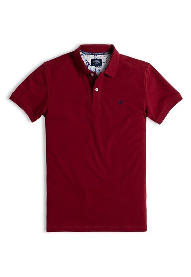 POLERA POLO BÁSICA BURGUNDY - 5
