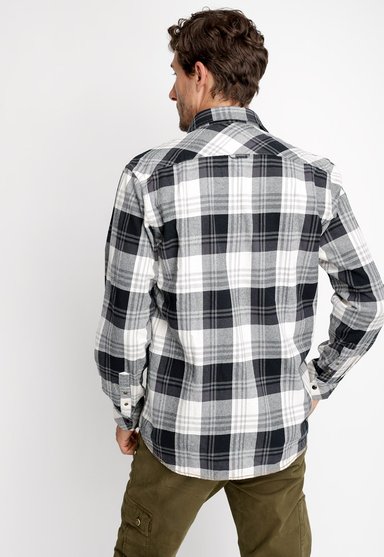 CAMISA CHECKERED VIRGINIA FJ BLACK - 2