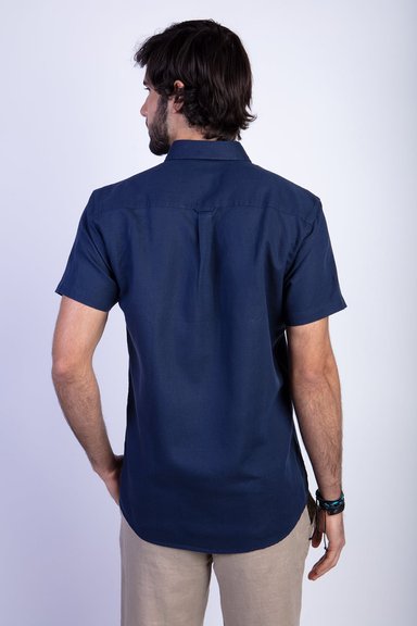 CAMISA SPORT ATLANTA F NAVY - 2