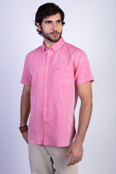 CAMISA SPORT ATLANTA F CORAL - 1