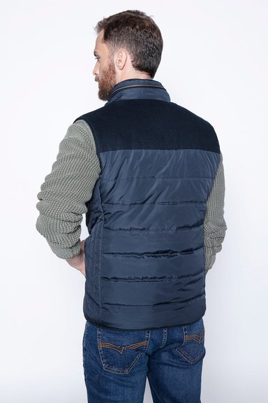 VEST SILVER F NAVY - 2