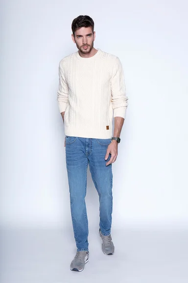 SWEATER BARLETT FJ CREAM - 4