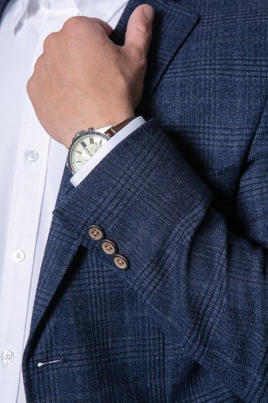 BLAZER CHECKERED ASPEN F MARINE - 5