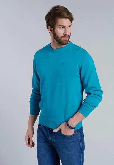 SWEATER PARIS F TURQUOISE - 1