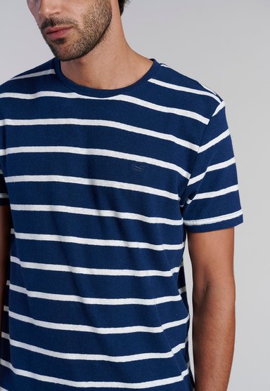 POLERAS RAYAS PASADENA NAVY - 3